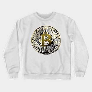 Classic Bitcoin T-shirt Crewneck Sweatshirt